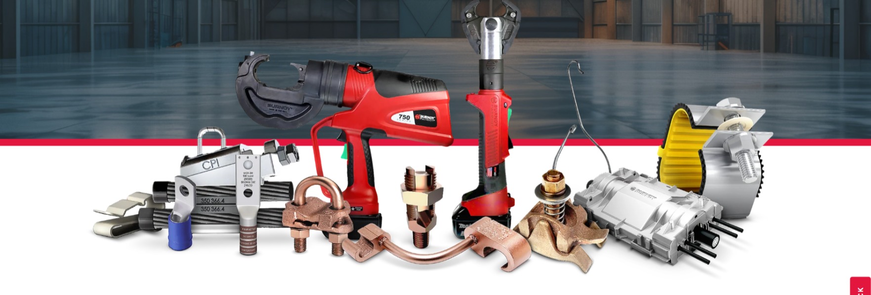 Compact, High Strength Burndy Lugs